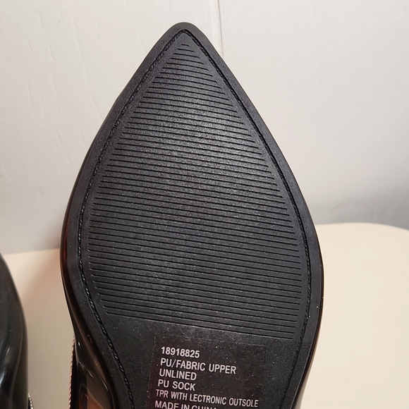 ❤️NWT VINTAGE TORRID SHOES - SLINGBACK RHINESTONE - PRINCESS FLAT WIDE WIDTH - Picture 9 of 15